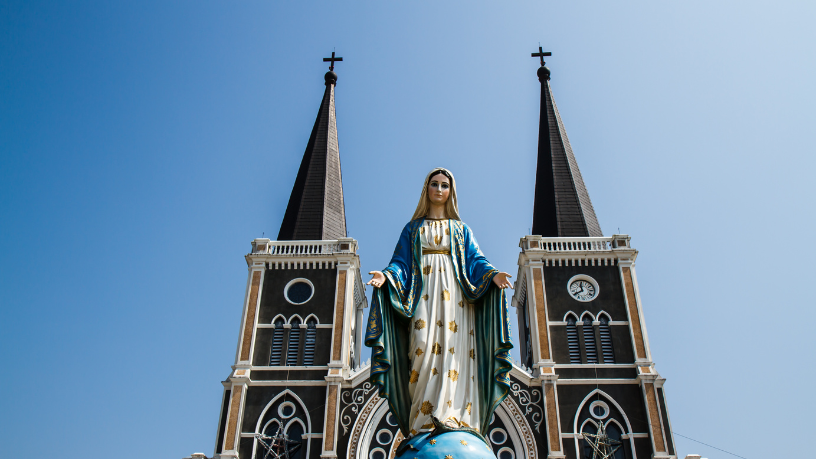 A pureza interior do Imaculado Coração de Maria em destaque com Pe. Jose Eduardo Oliveira e Silva.